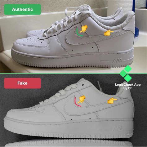 nike air force 1 low fake vs real|air force 1 legit check.